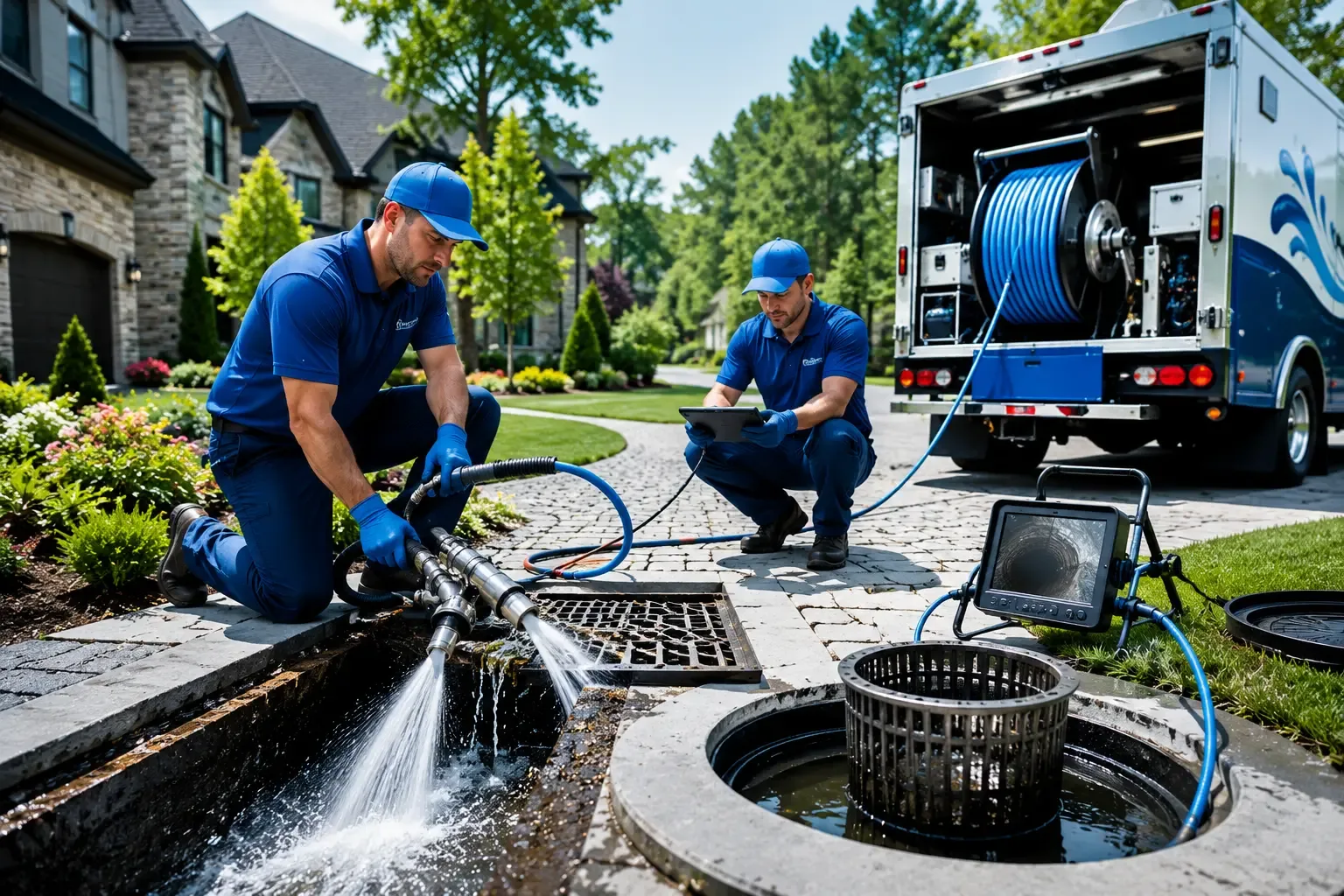 Local outdoor drain cleaning professionals in New Wilmington, PA