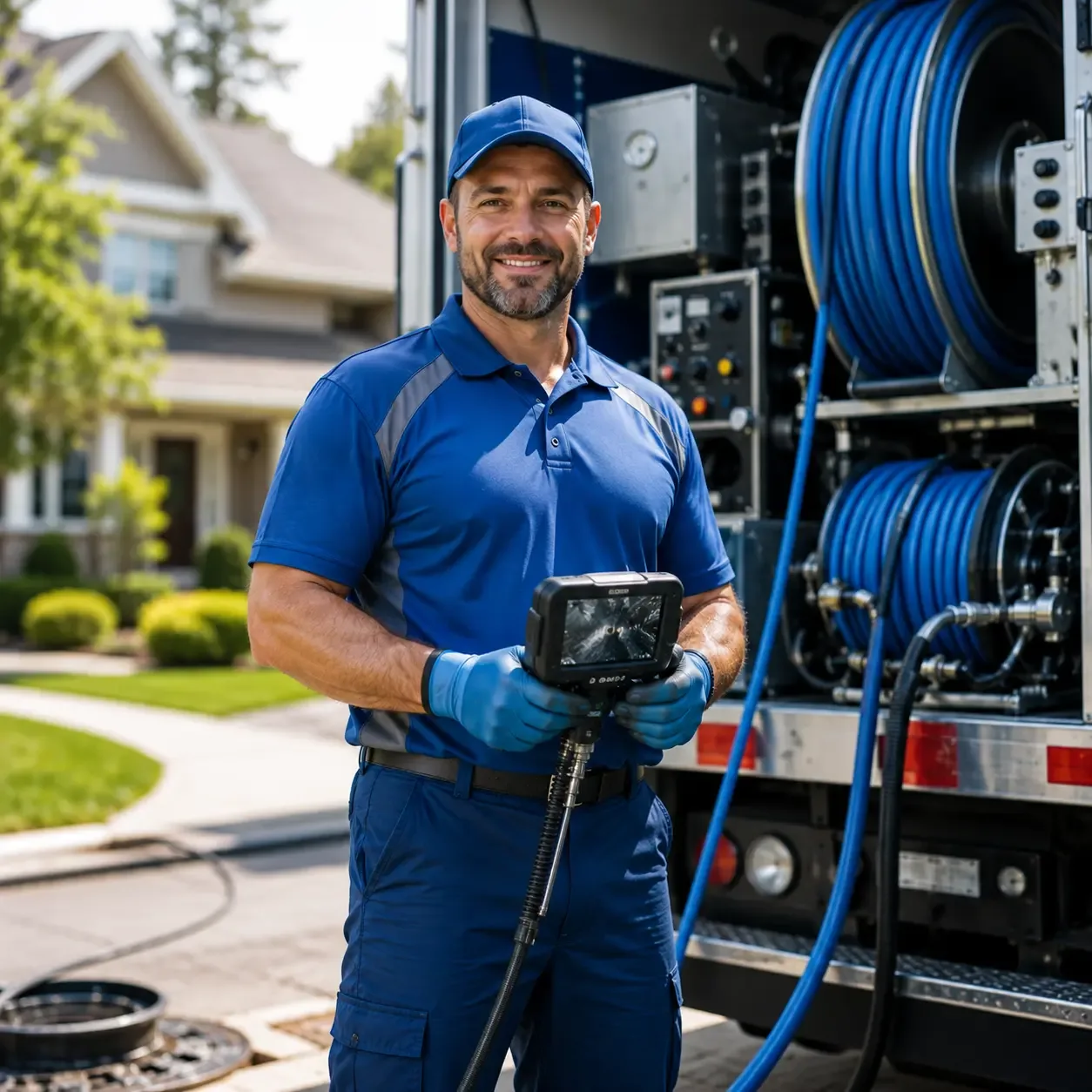 Local outdoor drain cleaning specialists in New Wilmington, PA